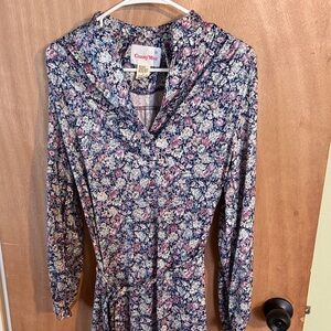 Floral Long Sleeve Dress